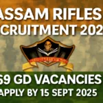 Assam Rifles Recruitment 2025